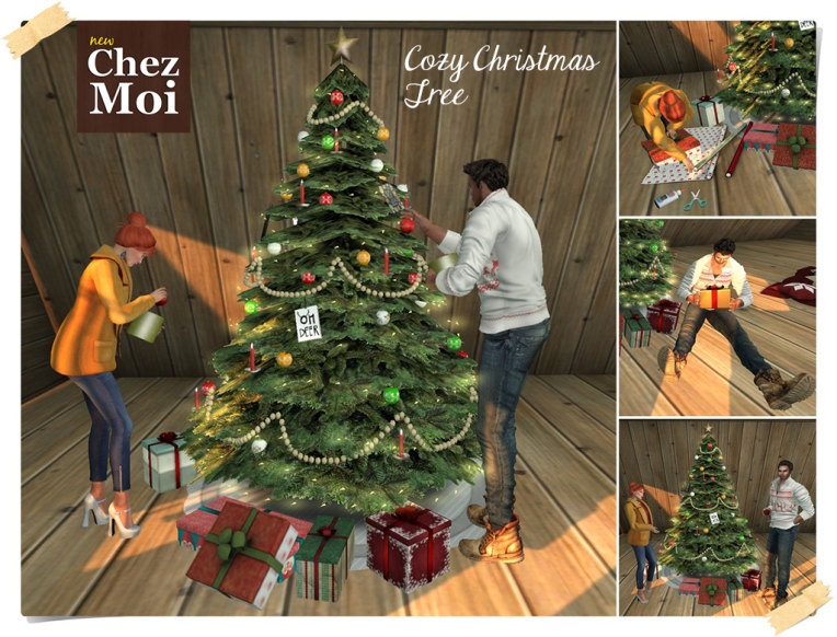 Cozy Christmas Tree Simple CHEZ MOI